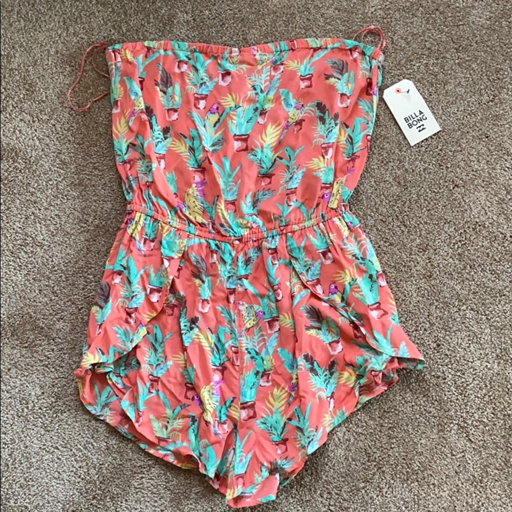 Billabong Keep It Cool Romper, Women’s Size Large